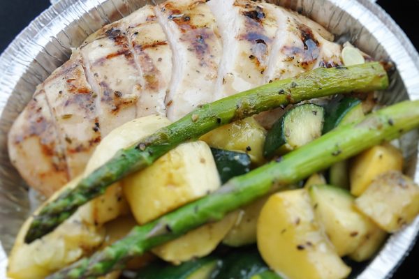 Grilled and Seasoned Chicken Breast