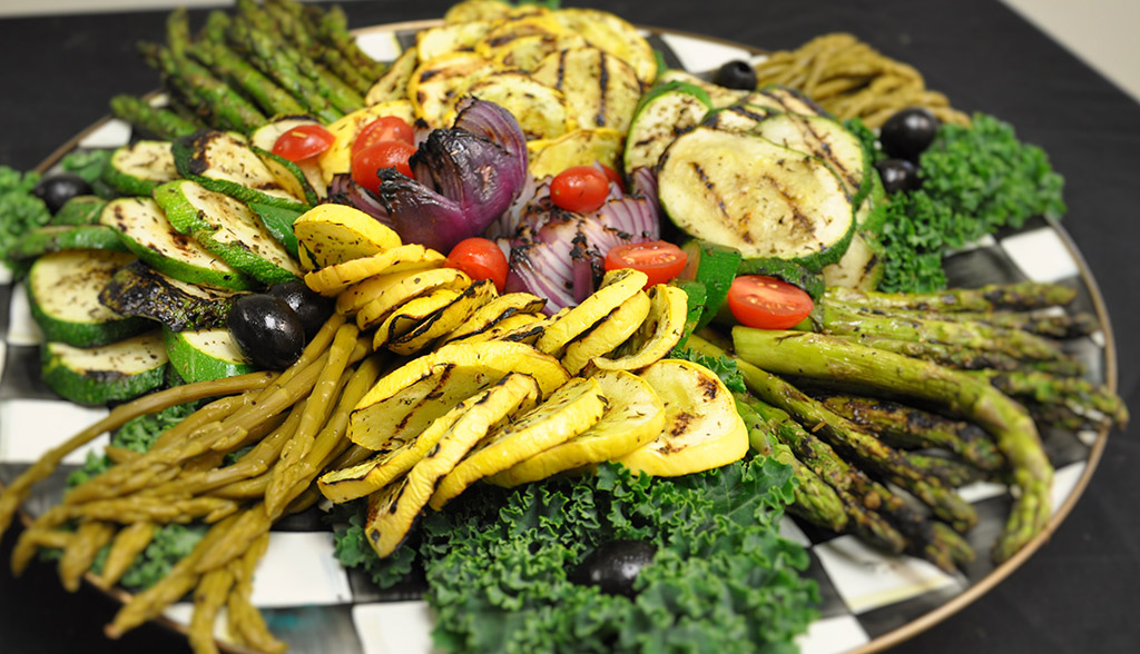 Mediterranean Grilled Vegetable Platter